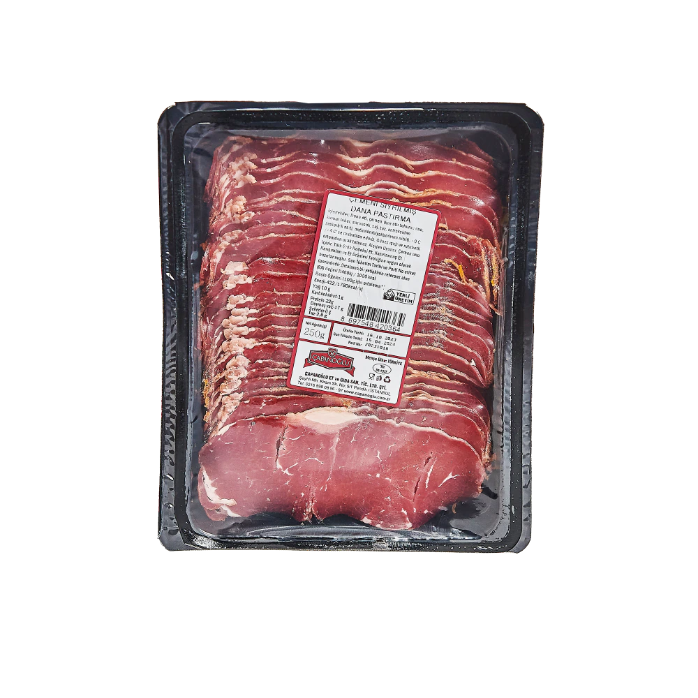 Çapanoğlu Dilim Pastırma 250g